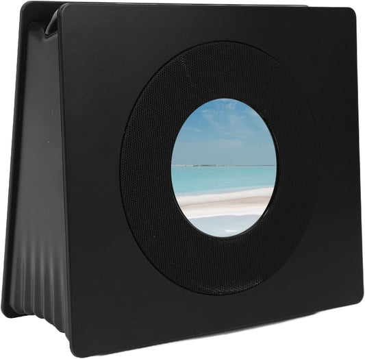 XUMIUZIY 4 1 2.16in Bluetooth Speaker with Dynamic Lyrics Display, in Portable Speaker with Round Screen, Digital Photo