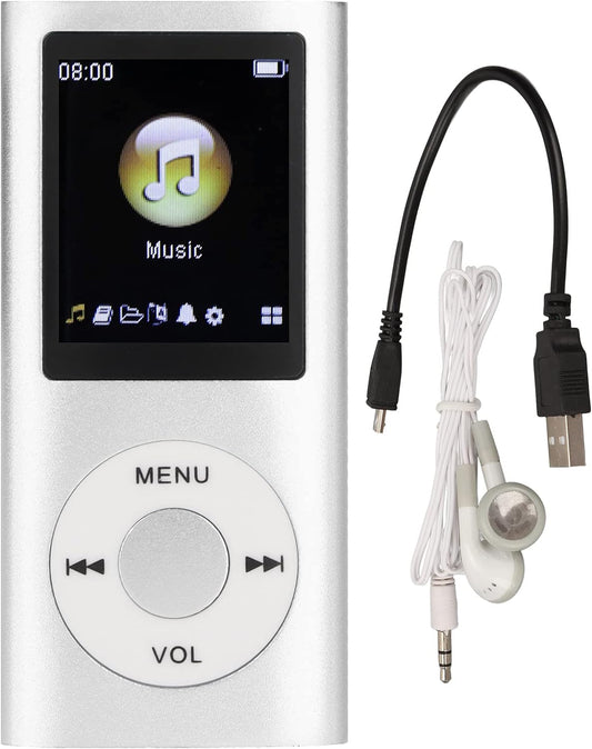 YUEHISY MP3 64GB 8 MP3, Player, with Memory Capacity, Hour Battery Life Portable Music Player, Supports WMA, FLAC, APE