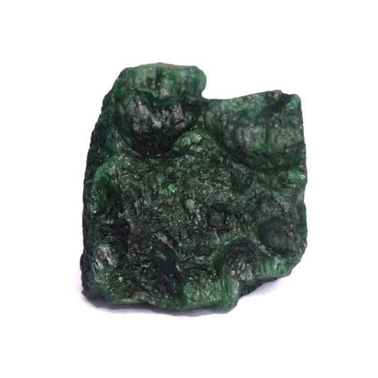 Genuine Green Emerald Gem 338.50 Ct Certified Natural Green Emerald, Uncut Rough Healing Crystal Gem