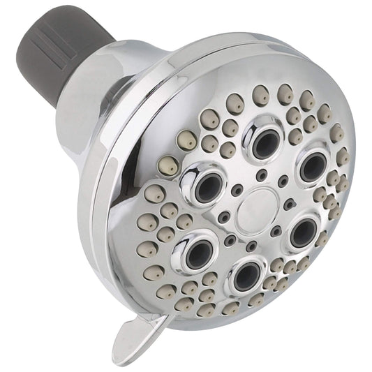 Peerless Delta-Faucet 76551C Water-Saving Five Spray Massage Shower Head, 2.0 gpm, Chrome