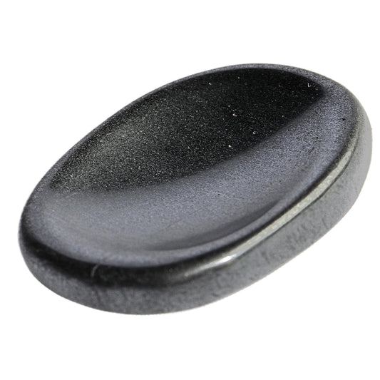 Anaya Agate Hematite Worry Stones Certified Crystal Thumb Worry Stone for Anguish, Relaxing and Soothing Balance Stones for Meditation, Stress Relief Crystals and Healing Stones for Men, Women