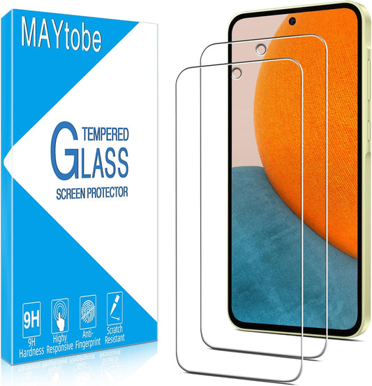 [2-Pack A35 5G 9H MAYtobe Screen Protector For Samsung Galaxy Tempered Glass, Hardness, Case Friendly, Bubble Free