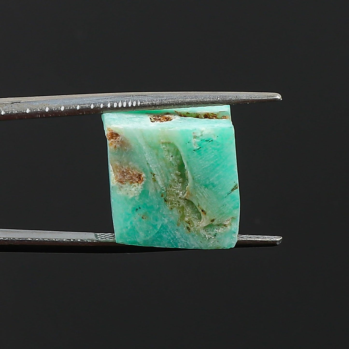 CRYSTALINES 5pcs Wholesale Nartural Raw Peru Sku Blue Opal Gemstone, Untreated Rough Stone, Bulk Loose Supplies for DIY Crafts-Jewelry Making, Healing Crystals, Wire Wrapping, Gem Collection