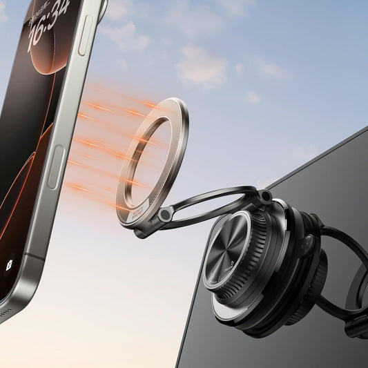 BOCLOUD 2026 360 109 LBS 16 15 14... Next-Gen Suction Cup Phone Mount Cute Zinc Alloy Phone Stand Vacuum Magnetic Car