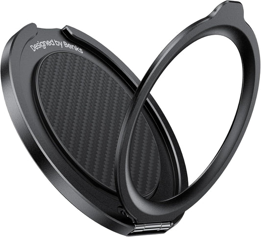 BENKS 360 17/16/15/14/13/12 Magnetic Phone Grip Ring Holder Stand for Magsafe, Rotation Adjustable Cell Phone Stand