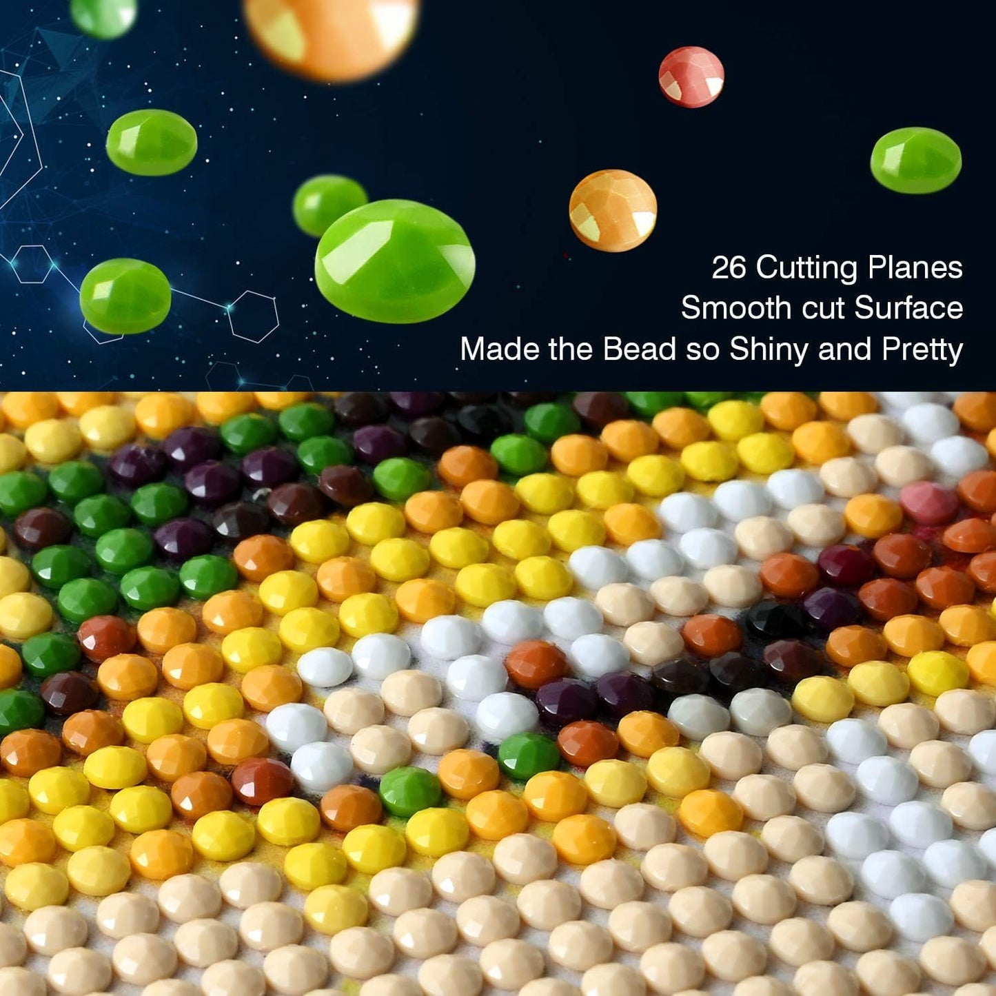 GUMITOON 4 Pack Christmas Diamond Art Kits for Adults-Full Drill Diamond Dots Paintings for Beginners, Round 5D Paint with Diamonds Pictures Gem Art Painting Kits DIY Crafts Kits 14"x14" QCY-126