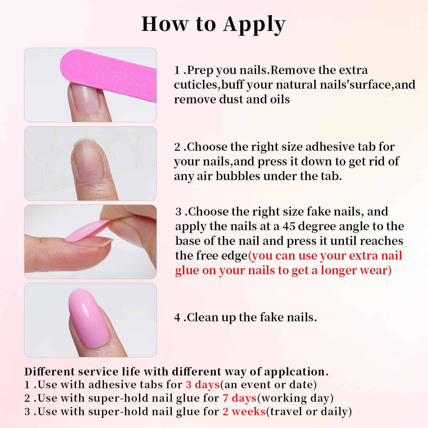Goolich Purple French Tip Press On Nails Medium Coffin, Leopard Print Nails Press ons Set with Adhesive Tabs, 24 Pcs 12 Size Reusable Full Cover Glue on Nails for Women