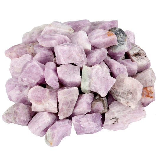 rockcloud 1 lb Natural Healing Crystal for Cabbing,Tumbling,Cutting,Lapidary,Polishing,Reiki Crytsal Healing,Kunzite