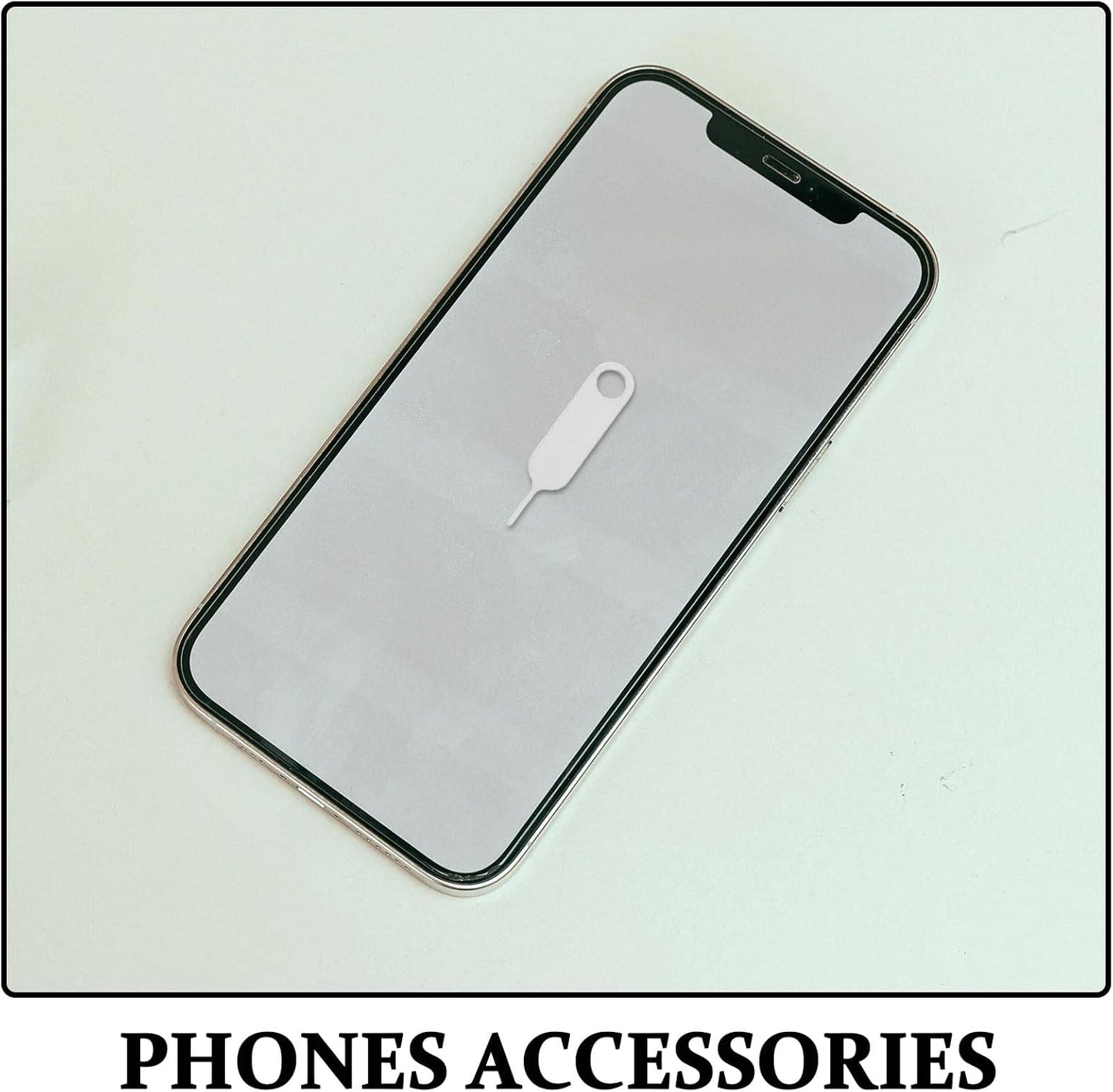 500pcs Stainless Steel Sim Card Ejector Pins Universal Phone Sim Card Removal Tools for Mobile Devices with Compact