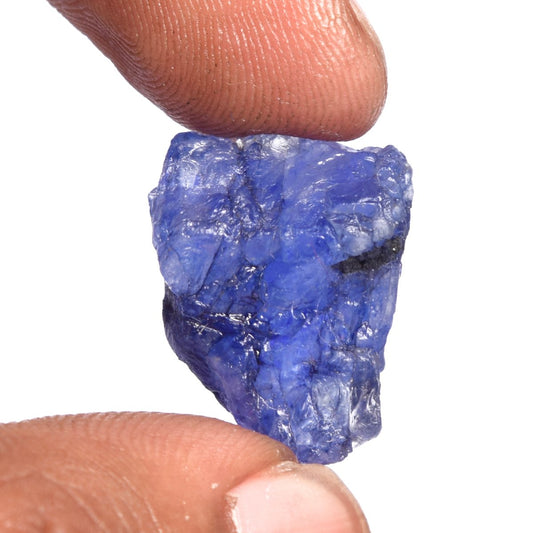 18.05 Ct Natural Rough Sapphire Gems - Certified Blue Sapphire Raw for Cabbing, Wire Wrapping DP-570