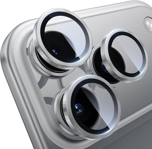 17 17 WSKEN for iPhone Pro/iPhone Pro Max Camera Lens Protector - [Original Shooting Mode] Shatterproof Metal HD