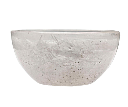 Amazing Gemstone Selenite Orgonite Orgone Crystal Gemstone Bowl - 3" Orgonite Selenite Crystal Bowl for Meditation, Crystals and Healing Stones Gift and Protection