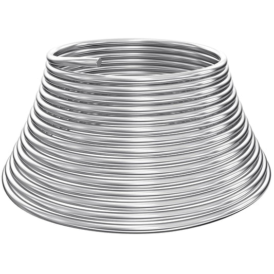 Pelopy Aluminum Wire 1/4 Inch Diameter Metal Wire 60 ft Armature Bendable Armature for Sculpting Dolls Floral Jewelry Making Weaving DIY Crafts, Silver
