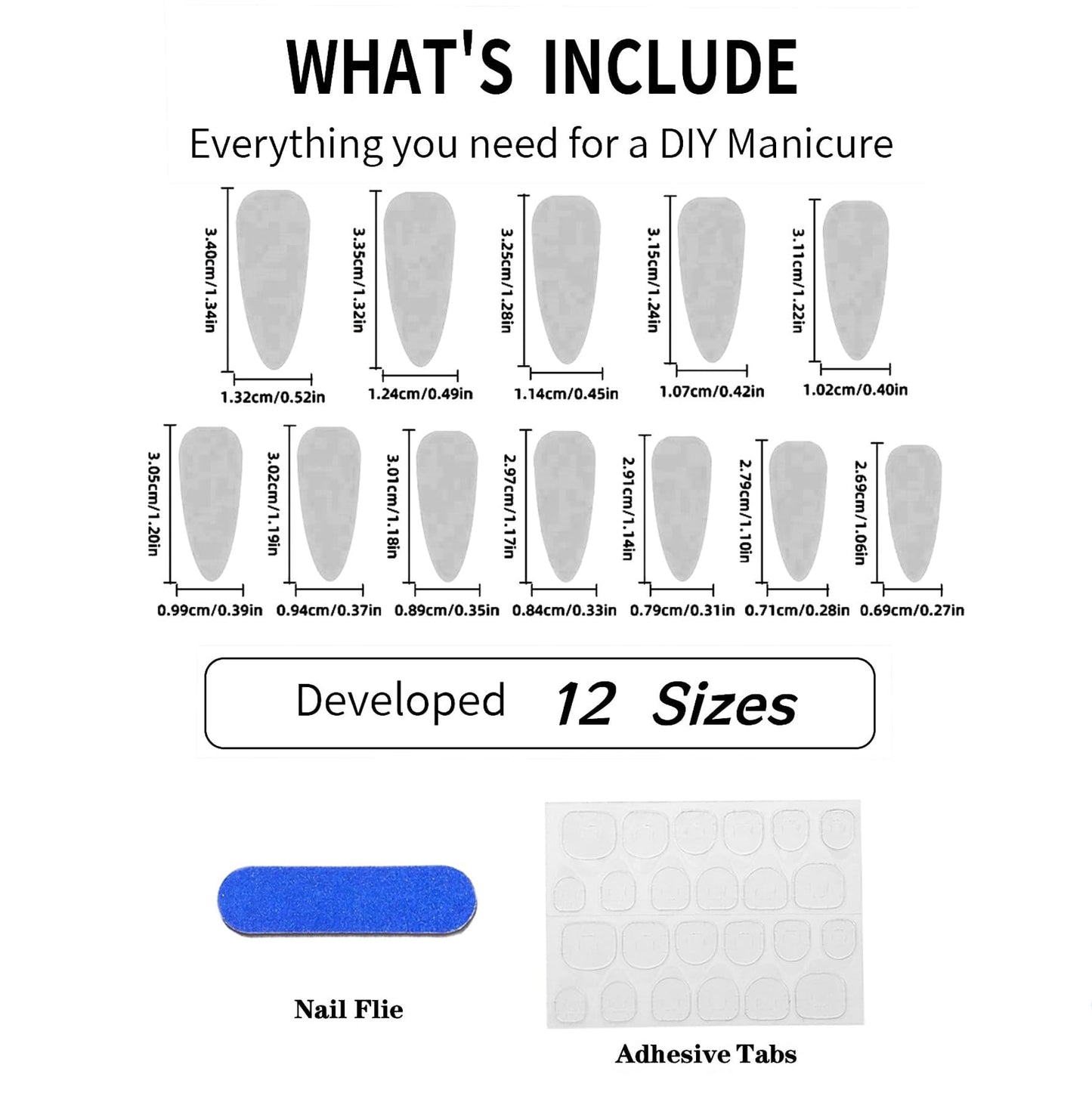 plalely Stiletto Press on Nails Long Blue Fake Nailwith 3D Charms Acrylic Nail Press ons Golden Embossed Stick on Nails for Women 24pcs