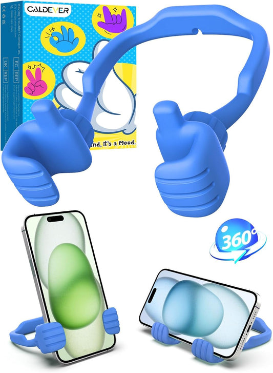 CALDEVER Gifts for Teens Boys Girls Mom Gift for Mothers Day Cell Phone Stand: Upgrade Adjustable Thumbs Up Lazy Phone
