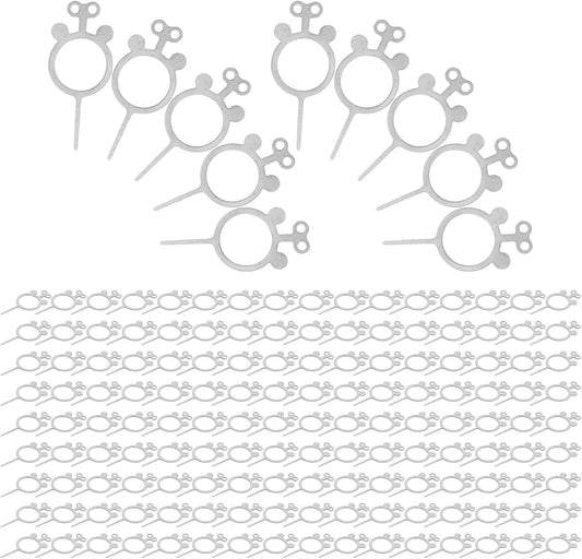 400pcs Set, Vaguelly Sim Card Ejector Pin and Removal Tool Stainless Steel Phone Sim Tray Extractor for Travel