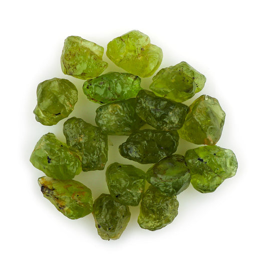 CRYSTALIS 100 carats Natural Peridot, Loose Gemstone Wholesale Bulk Rough Jewelry Making Supply, Chakra & Healing Raw Stones, Wire Wrapping, DIY, Gem Collection, Decor, AA+
