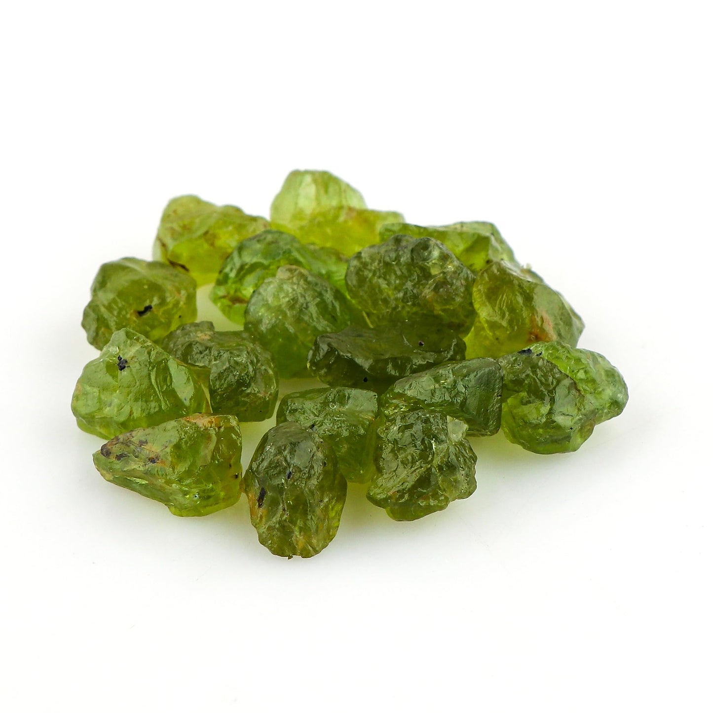 CRYSTALIS 100 carats Natural Peridot, Loose Gemstone Wholesale Bulk Rough Jewelry Making Supply, Chakra & Healing Raw Stones, Wire Wrapping, DIY, Gem Collection, Decor, AA+