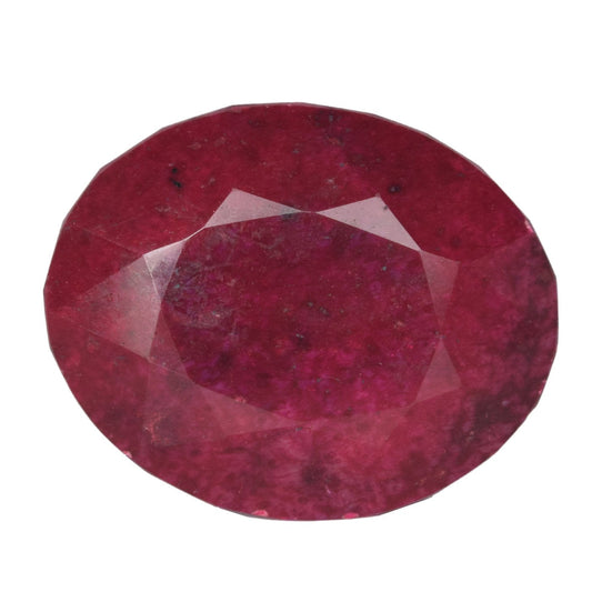 GEMHUB Approximately 2800 Ct. Natural Blood Red Ruby Oval Shape Faceted Cut Loose Gemstone Huge Ruby Loose Gemstone Beautiful Oval Shape B-4521