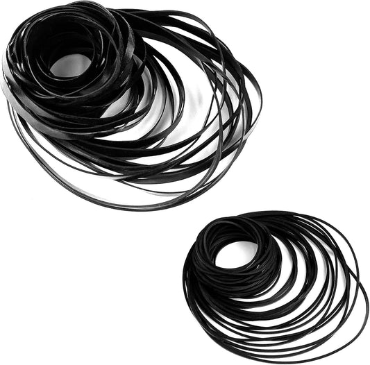100 Cassette Cassette 40-135 MM, 50 1 MM 50 4 MM Pcs Recorder Rubber Belts - Recorder Repair Maintenance Mix Flat Tape