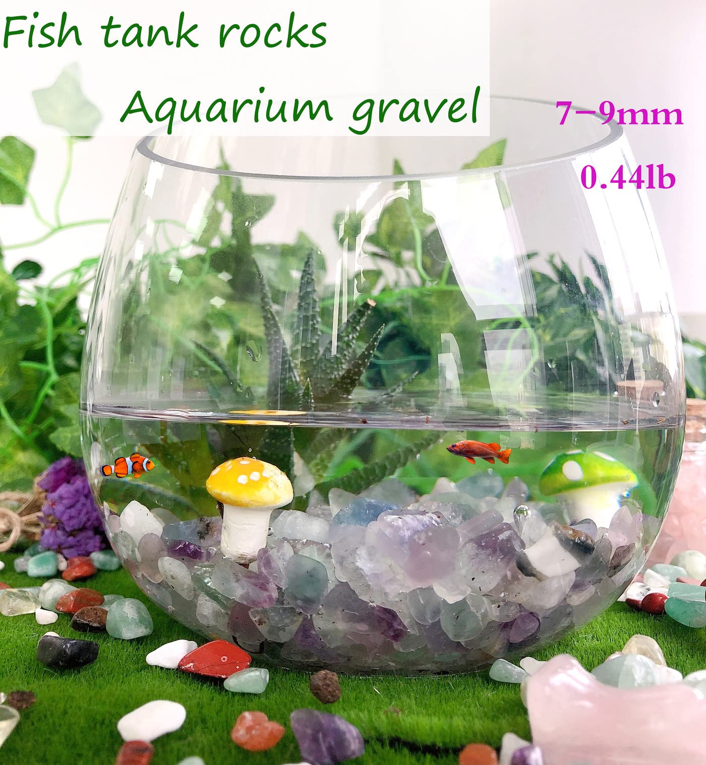 Obsidian Healing Crystal Chips Bulk Gemstones Sets Tumbled Crushed Stones Crushed Crystals Natural Rocks for Fountain Rocks Decoration Reiki Energy Balancing Meditation Aquarium Gravel 0.44lb