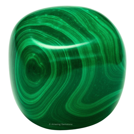 Amazing Gemstone Malachite Crystals&Healing Stones Tumbled - 1 oz Malachite Stone Gem Stones, Healing Stones for Energy Balance, Stress Relief - Premium Polished Gems Rocks for Meditation&Wellness
