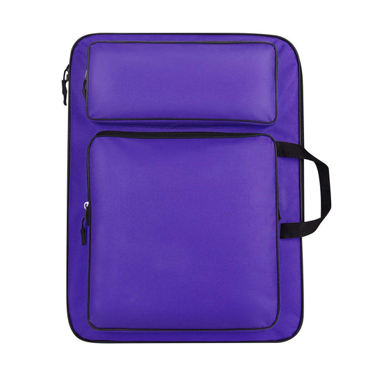 Art Portfolio Carry Case Bag Drawboard Tote Handheld Storage Portable Shoulder Lightweight Box for 8k Sketch Pad Artist Drawing Painting Supplies