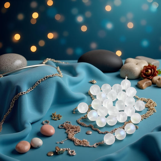 100 Pcs 8mm Matte Crystal Glass Beads Mermaid Aurora Beads Moonstone Beads for Jewelry Making