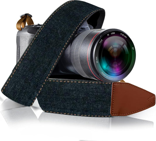 Art Tribute Camera Strap for All DSLR and Mirrorless Cameras. Photographers Strap Neck, Shoulder & Crossbody Camera