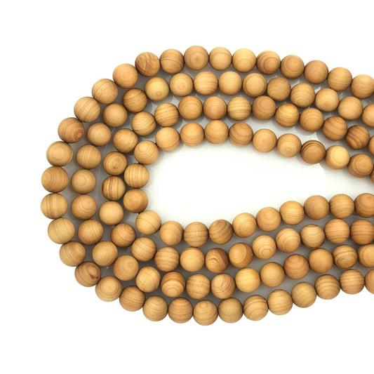 CarpenterC 500pcs 6mm Gorgeous Natural Round Polished Rosewood Loose Beads for Jewelry Making DIY Handmade Crafts
