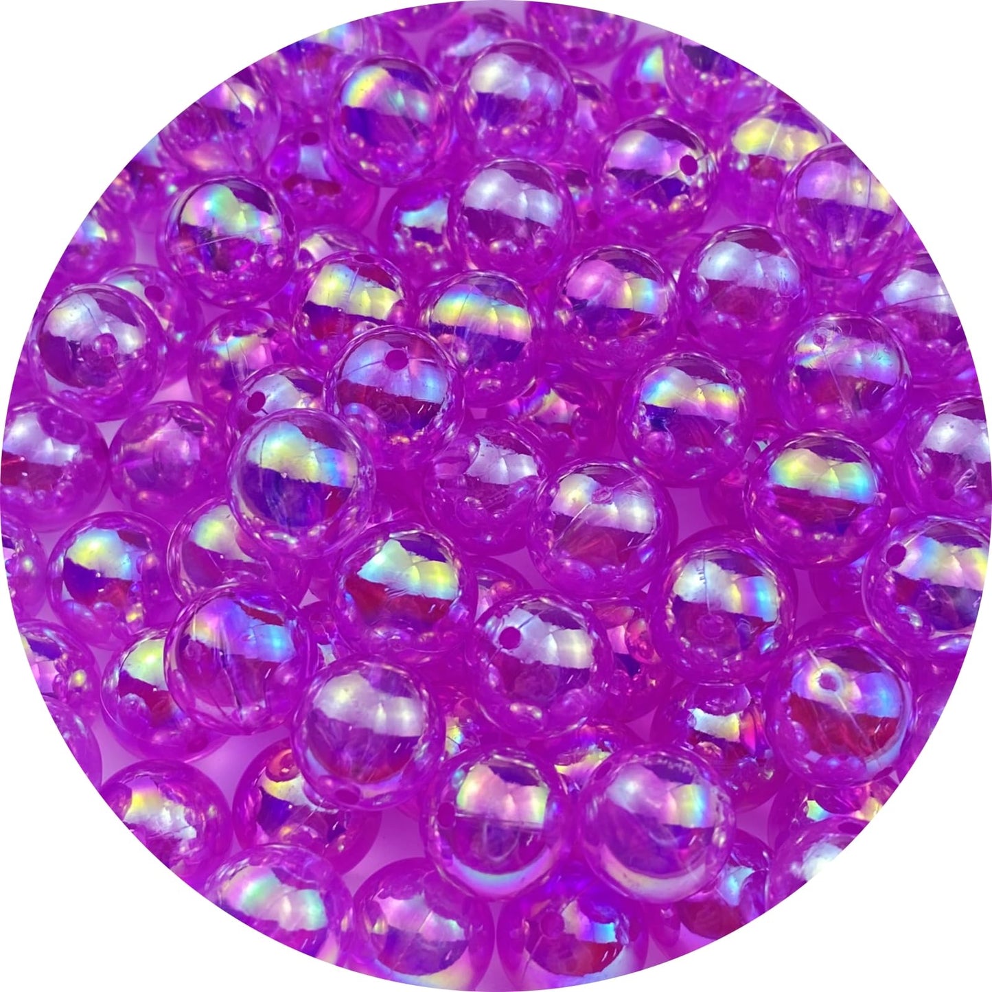400pcs Acrylic Round Beads 8mm AB Colors Craft Beads Round Spacer Beads with Holes for Earring Bracelet Necklace Key Chains Jewelry Making(Light Peach AB)