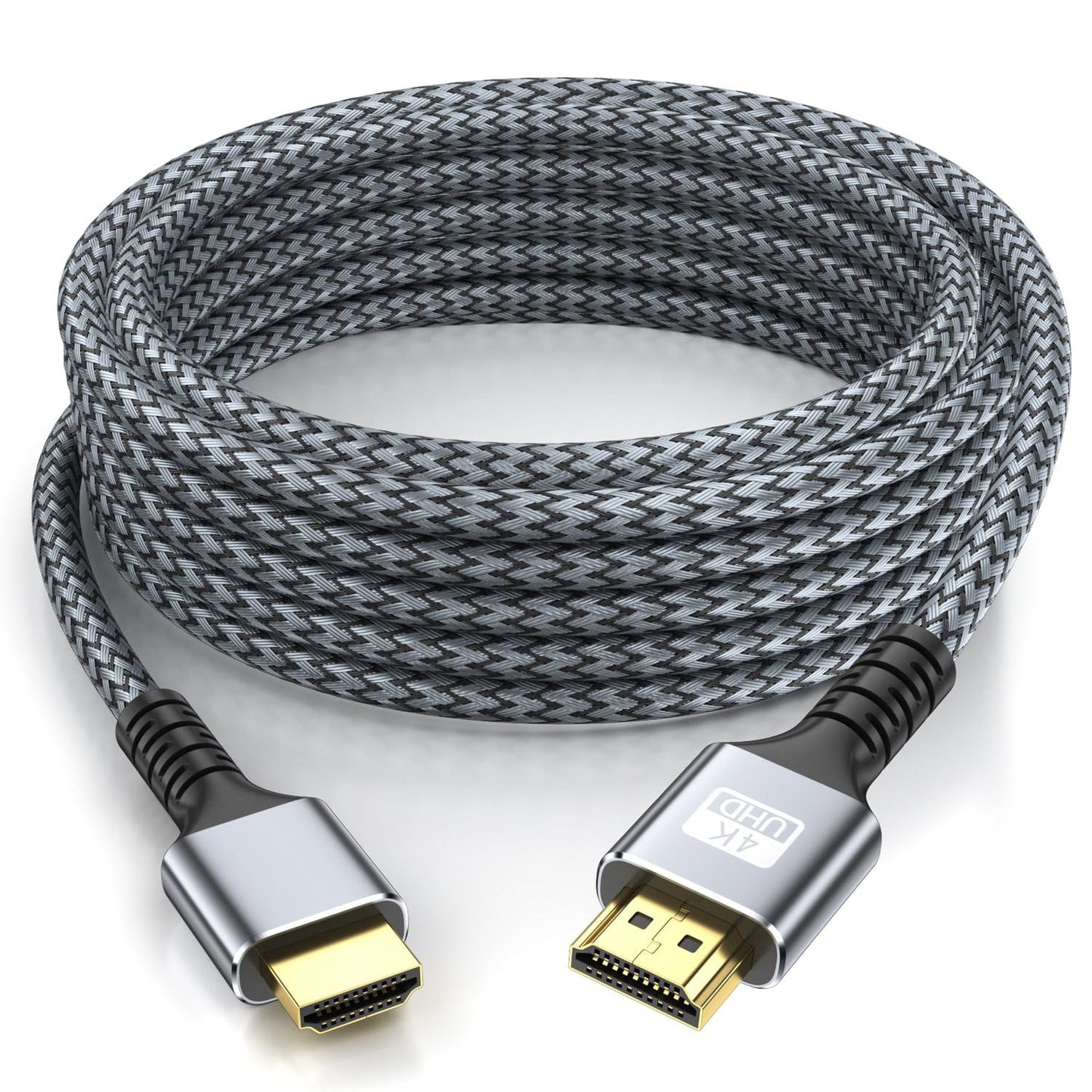 looyotul 4k 50ft 2.0 4K@60HZ 3D PS4/PS5 Hdmi Cable Ultra High Speed HDMI Cable ARC Gold Plated Connector Ethernet Audio