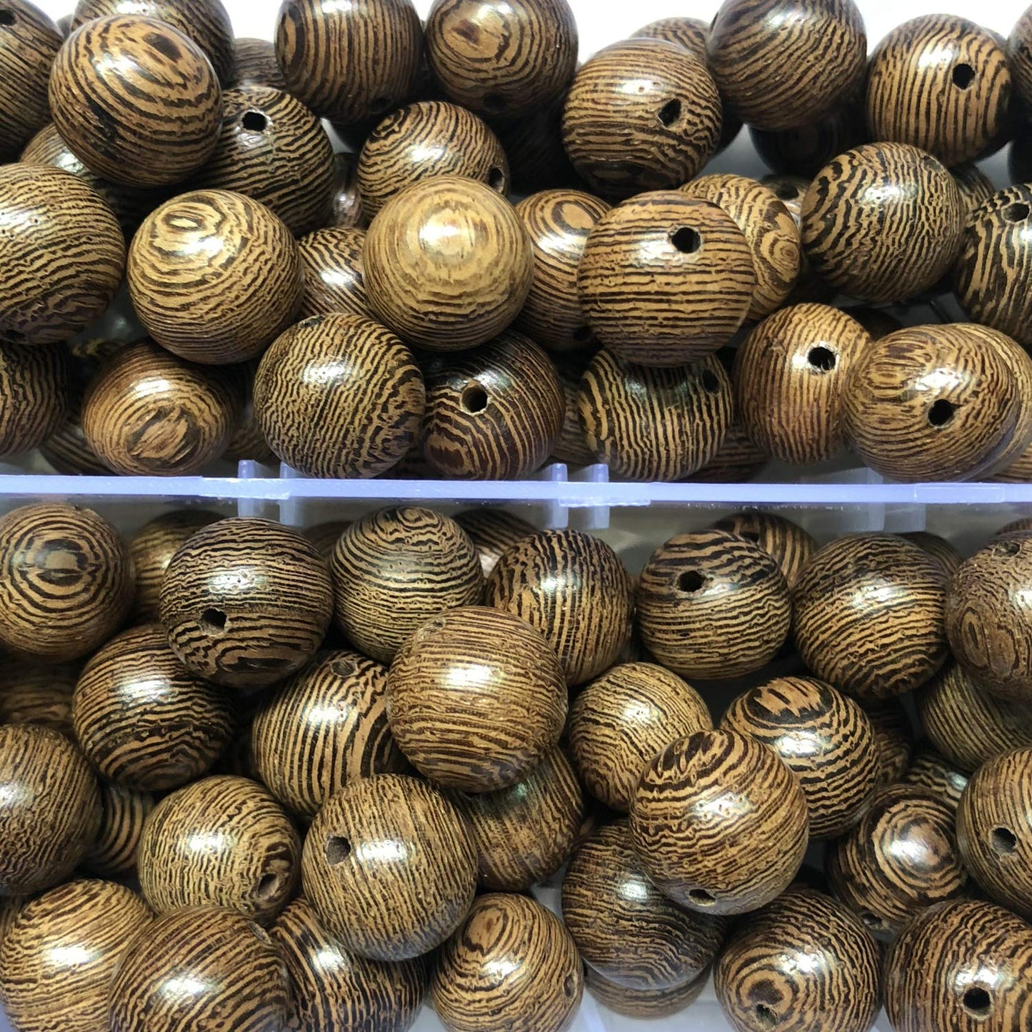 CarpenterC 500pcs 8mm Gorgeous Natural Round Polished Rosewood Loose Beads for Jewelry Making DIY Handmade Crafts
