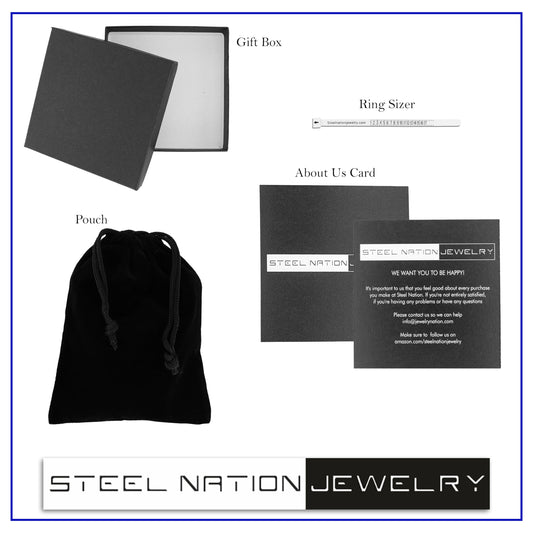 Steel Nation Men's 10mm Lava Bead Bolo Bracelet - Volcanic Rock Style Adjustable Comfort Stainless Steel