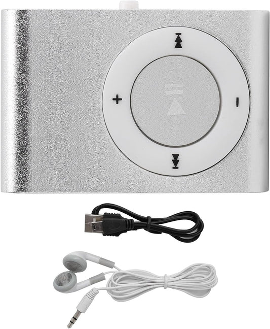 ASHATA 753 MP3 MiniMP3 Mini Player, Portable Music Player with Clip, Digital Music Media Player BackClip Player