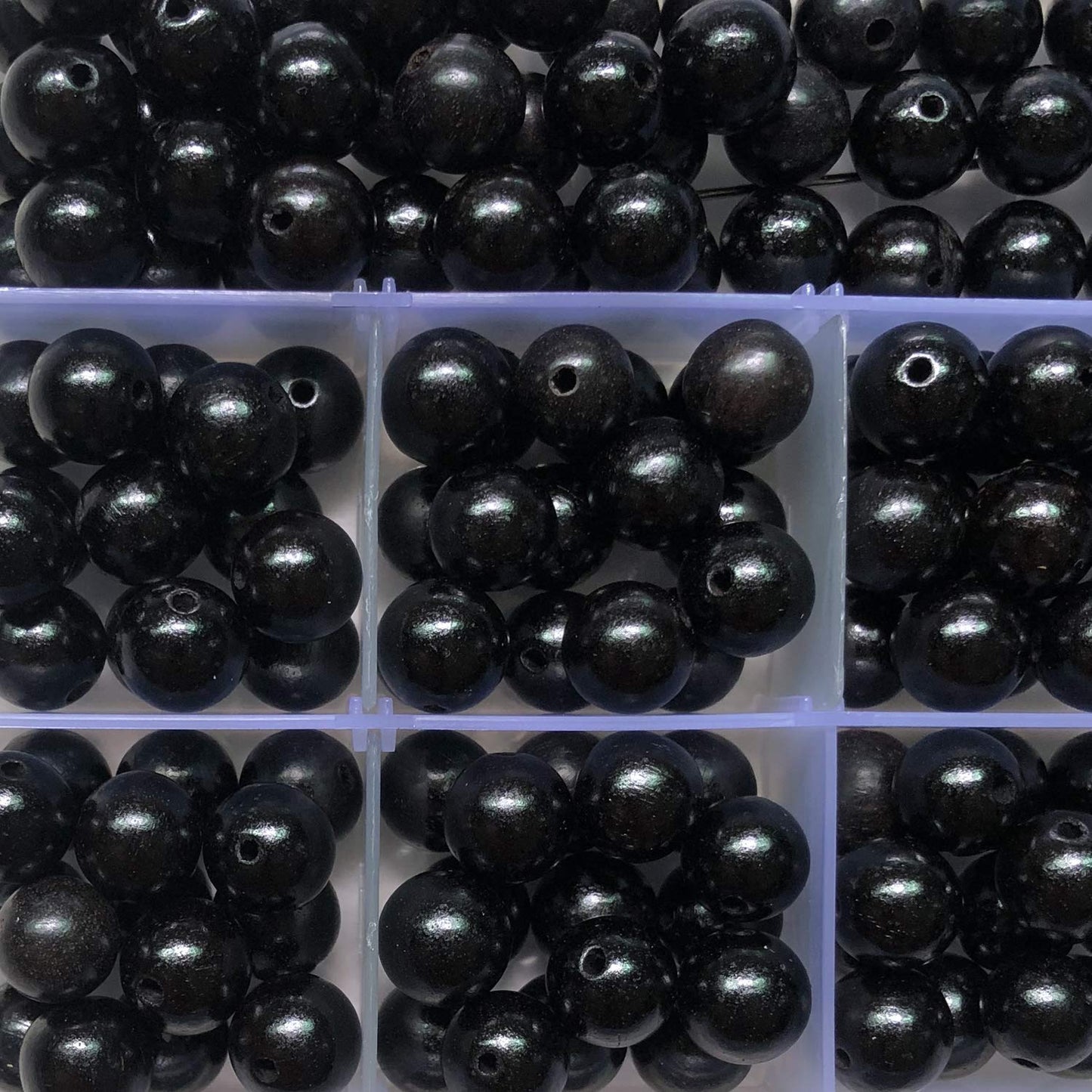 CarpenterC 200pcs 8mm Gorgeous Natural Round Polished Rosewood Loose Beads for Jewelry Making DIY Handmade Crafts
