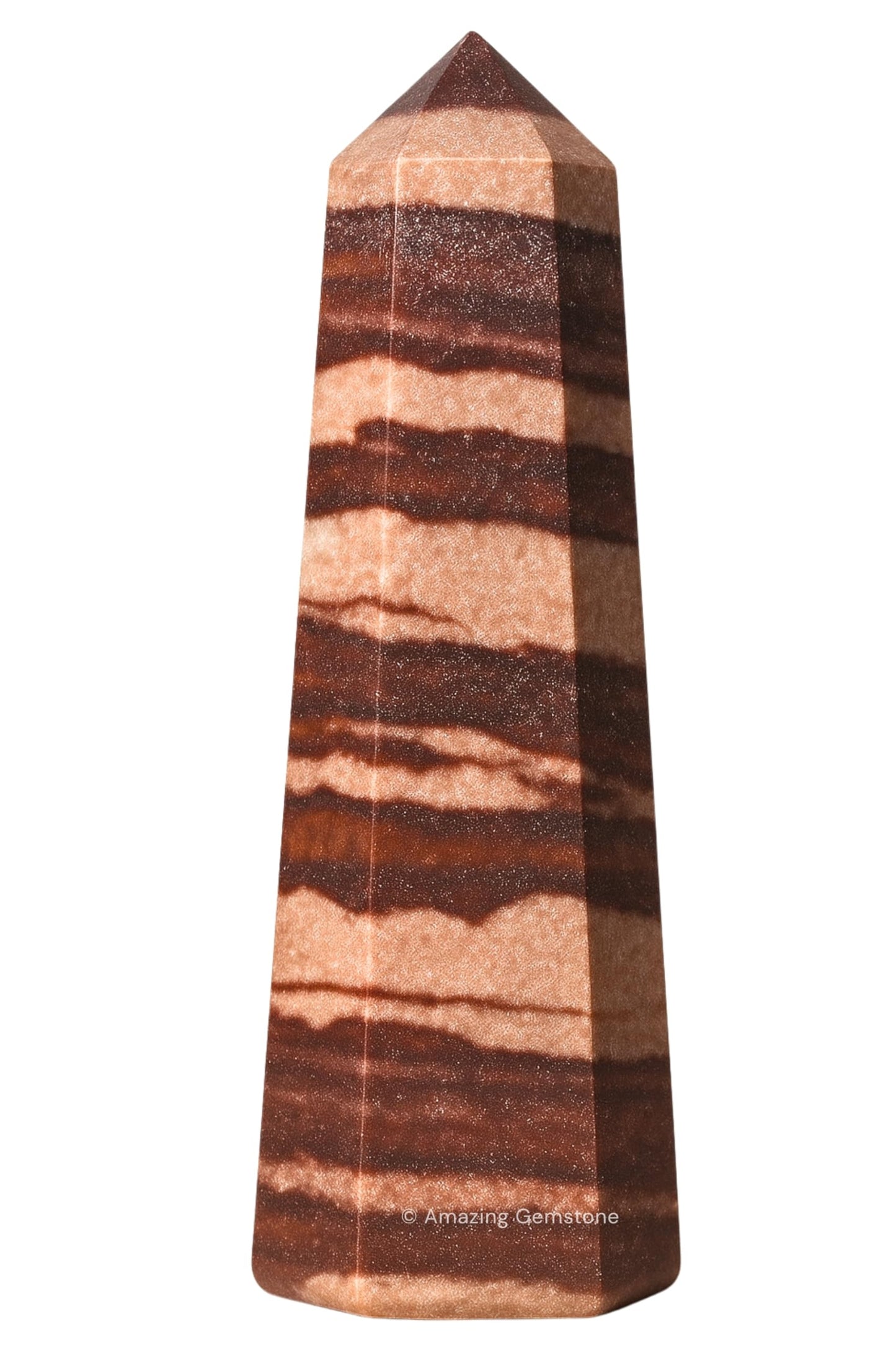 Amazing Gemstone Narmada Shiva Lingam Crystal Towers ~ Natural Healing Crystal Point Obelisk for Reiki Healing and Crystal Grid (3" to 4" INCH)