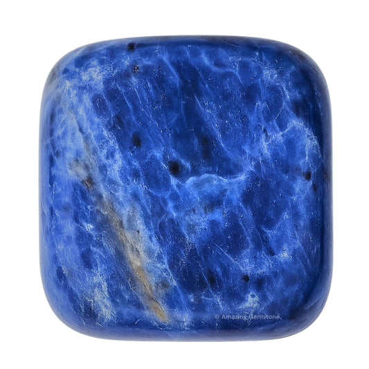 Amazing Gemstone Sodalite Crystals and Healing Stones Tumbled - 1 Oz Sodalite Stone Gem Stones, Natural Healing Stones for Energy Balance, Stress Relief - Polished Gems Rocks