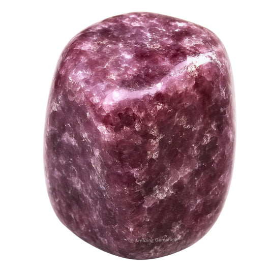 Amazing Gemstone Lepidolite Crystals&Healing Stones - 1oz Lepidolite Stone Gem Stones, Healing Stones for Energy Balance, Stress Relief - Premium Polished Gems Rocks for Meditation&Wellness