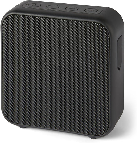 Amazon Basics IPX5 6 Bluetooth Speaker Wireless, Waterproof, Hour Playtime, Compact Size for Home, Outdoor, Black