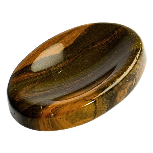 Anaya Agate Ocean Jasper Worry Stones Certified Crystal Thumb Worry Stone for Anguish, Relaxing and Soothing Balance Stones for Meditation, Stress Relief Crystals and Healing Stones for Men, Women
