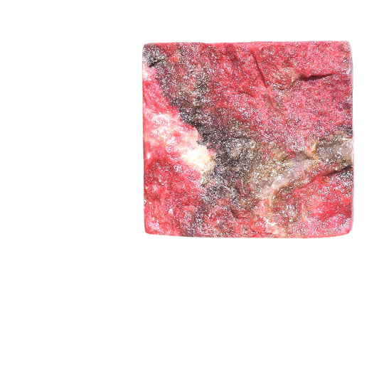 Amazing Gemstone Thulite Druzy Raw Crystals and Healing Minerals Stones, Natural Rocks for Wire Wrapping, Tumbling and DIY Raw Stones and Home Décor Crystals (1Piece)