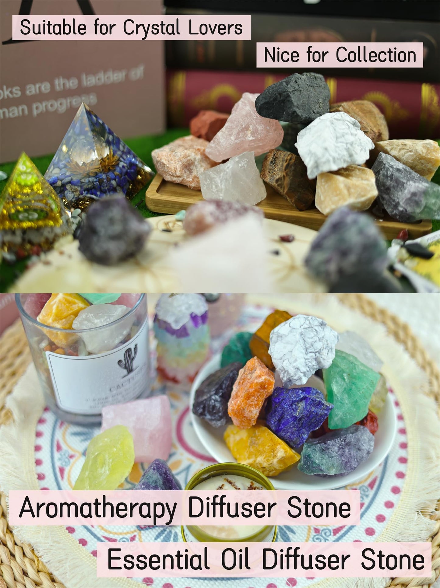YATOJUZI Rainbow Moonstone 1.8-2.2" Natural Raw Stones and Healing Crystals Large Labradorite Stone Rough Crystal Rocks for Tumbling Cabbing Polishing Fountain Rocks Decoration 1PCS