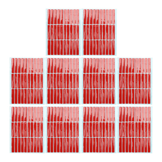 10 Sheets Nail Art Mounting Tape, Double Sided Adhesive Nail Tip Display Tape with Strong Hold for Nail Color Charts, False Nail Fixing & Nail Salon Display Tools