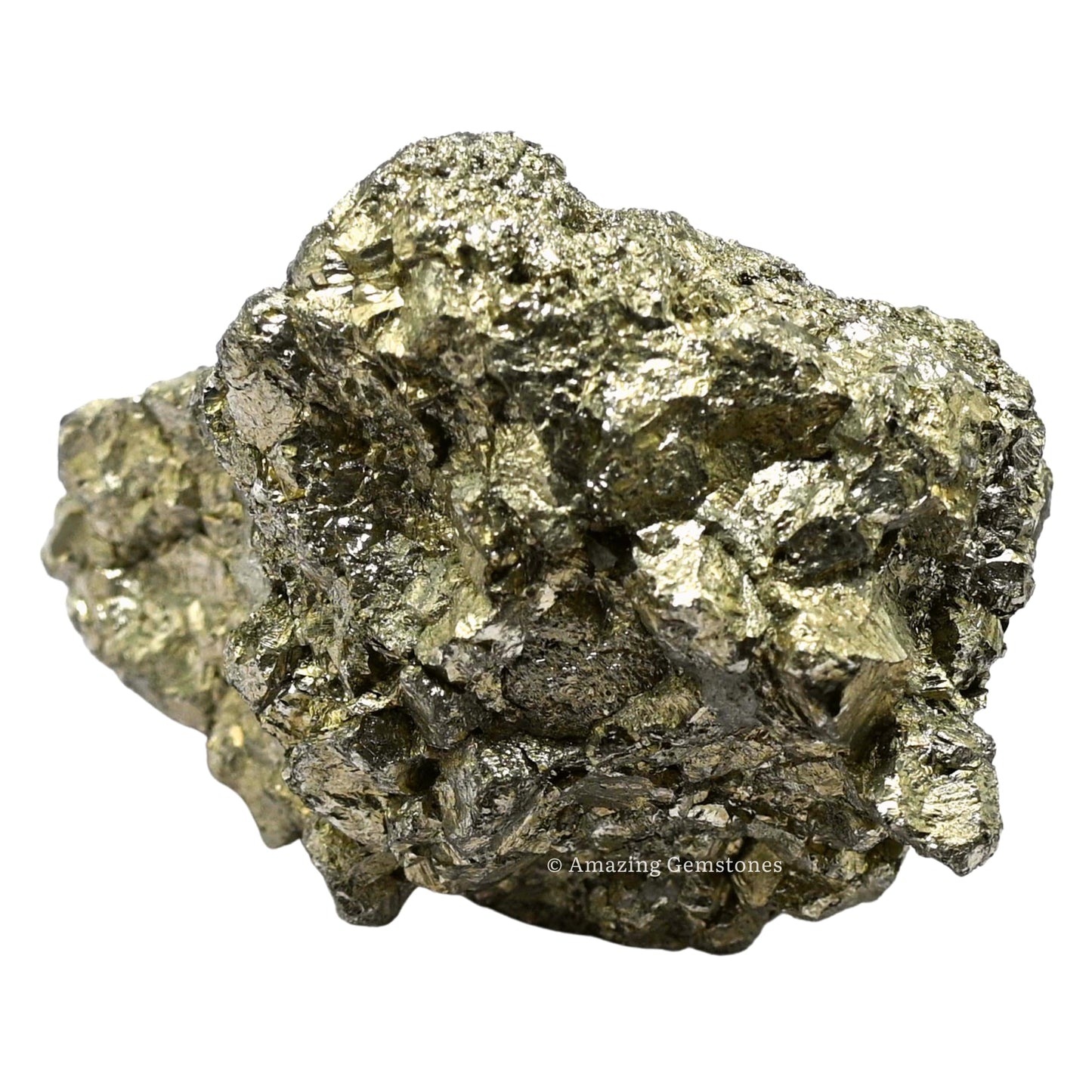 Amazing Gemstone Small Pyrite Crystal Stone Cluster Samples - Extra Large High Energy Natural Iron Pyrite Stone Pirita Piedra Original with Healing Properties (40-80 Gram)