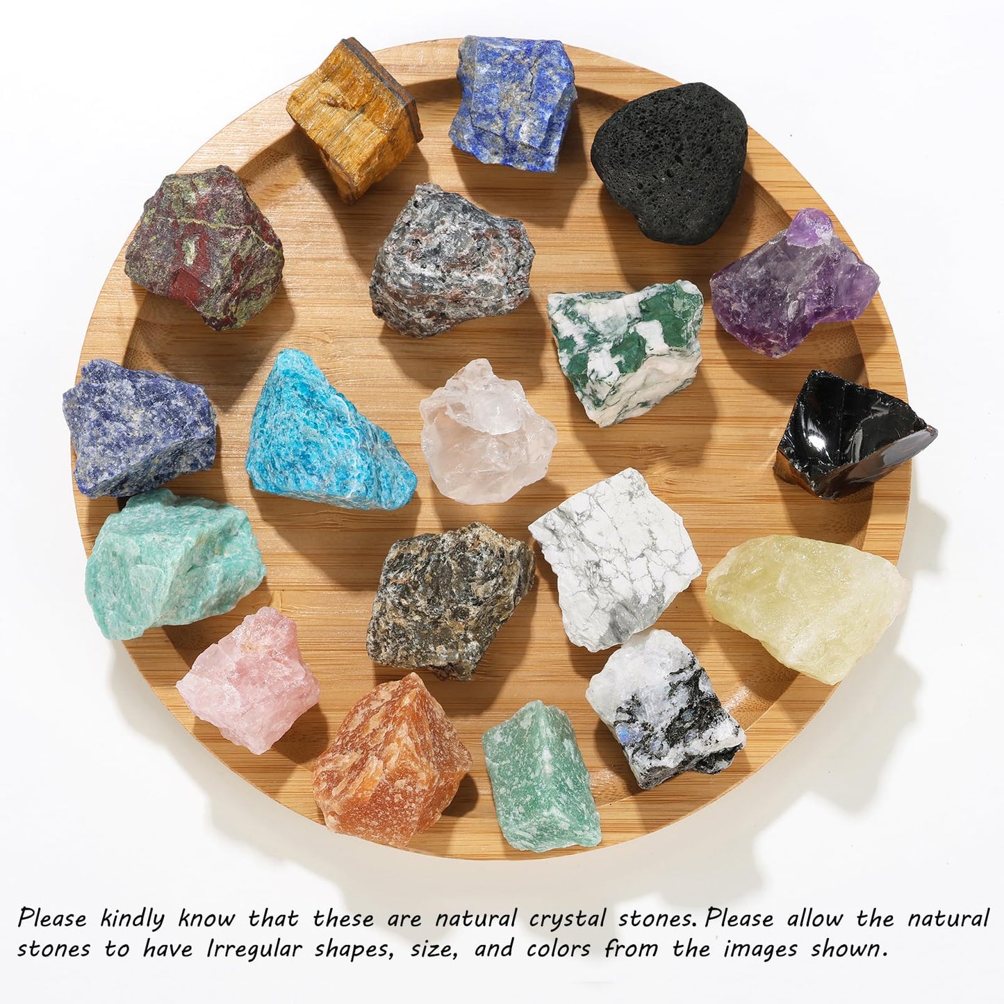 GolbalJew Apatite Natural Raw Crystals 2PCS Healing Crystal Stones 1.2-2.0” Reiki Healing Gemstones for Meditation Chakra Balance Home Decor