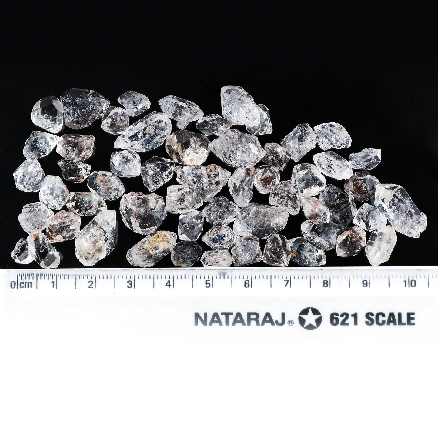 GEMKORA 30cts, 6-8pcs, Raw Herkimer Diamond Quartz Gemstone and Crystals, Wholesale Gemstone Lot, Rough Crystals, Rock Stones, Jewelry Making Supplies, DIY & Crafts, A+ Grade (10-15mm)