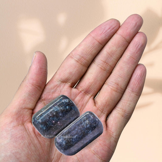 Amazing Gemstone Ruby Kyanite Crystals and Healing Stones Tumbled - 1 oz Ruby Kyanite Stone, Natural Healing Stones for Energy Balance, Stress Relief - Premium Polished Gems Rocks for Meditation