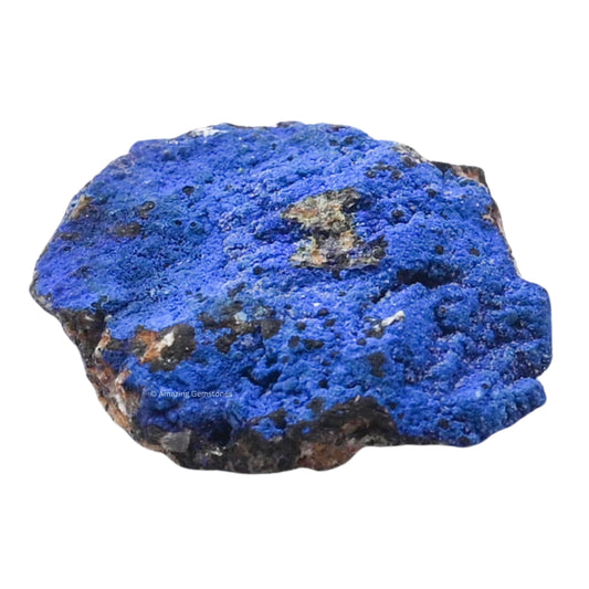 Amazing Gemstone Azurite Crystals and Healing Stones Mineral Specimen - Premium Semi Precious Gem Stones - Healing Crystals Geodes Clusters for Meditation, Chakra Balance, and Energy (S)