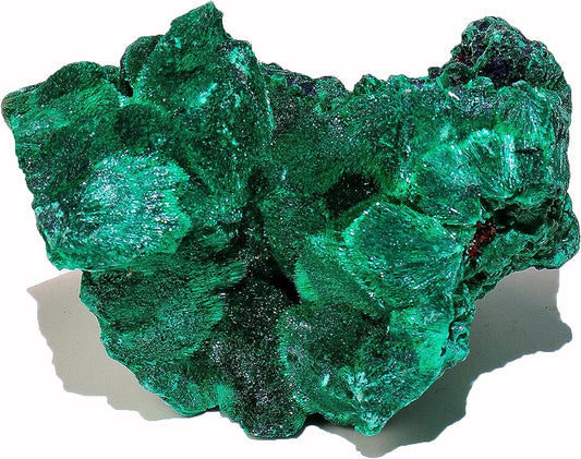 Apengshi Natural Malachite Crystal Stone 0.05-0.11lb Raw Malachite Stone Irregular Rough Malachite Mineral Specimen Original Shape Healing Crystal Gem Worry Relief Stress with Gift Box